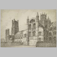 Perspective of Ely Cathedral, drawing by Gerald Horsley (1892), RIBA.jpg